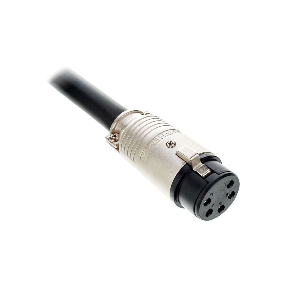 כבל רמקול pro snake באורך 1.5 מ׳ – 5×2.5 ממ״ר, מחברי EP5 של Amphenol, קו Sense, למערכות d&b (יבוא בלעדי) 3 כבל ה-EP5 של 1.5 מטר – כבל רמקול, תמונה 3