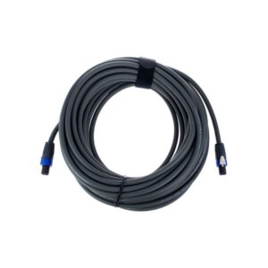 כבל רמקול pro snake באורך 25 מ׳ – 4×4 ממ״ר, מחברי Neutrik NL4FX, כבל גמיש, תוצרת גרמניה (יבוא בלעדי)