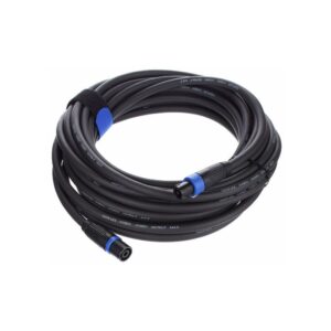 כבל רמקול pro snake באורך 15 מ׳ – 4×2.5 ממ״ר, מחברי Neutrik NLT4 מתכת זכר-נקבה, למערכות d&b (יבוא בלעדי)