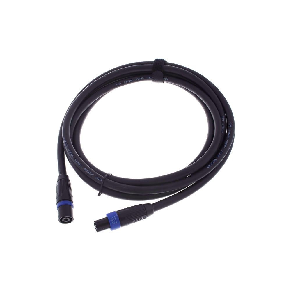 כבל רמקול pro snake באורך 5 מ׳ – 4×2.5 ממ״ר, מחברי Neutrik NLT4 מתכת זכר-נקבה, למערכות d&b (יבוא בלעדי) 1 כבל רמקול pro snake באורך 5 מ׳ – 4×2.5 ממ״ר, מחברי Neutrik NLT4 מתכת זכר-נקבה, למערכות d&b