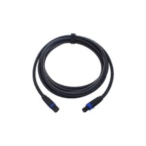 כבל רמקול pro snake באורך 5 מ׳ – 4×4 ממ״ר, מחברי Neutrik NLT4 מתכת זכר-נקבה, שחור (יבוא בלעדי)