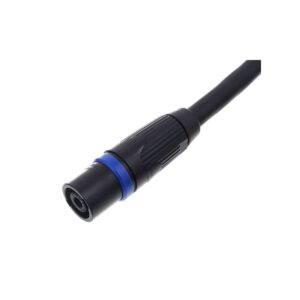 כבל רמקול pro snake באורך 5 מ׳ – 4×4 ממ״ר, מחברי Neutrik NLT4 מתכת זכר-נקבה, שחור (יבוא בלעדי)