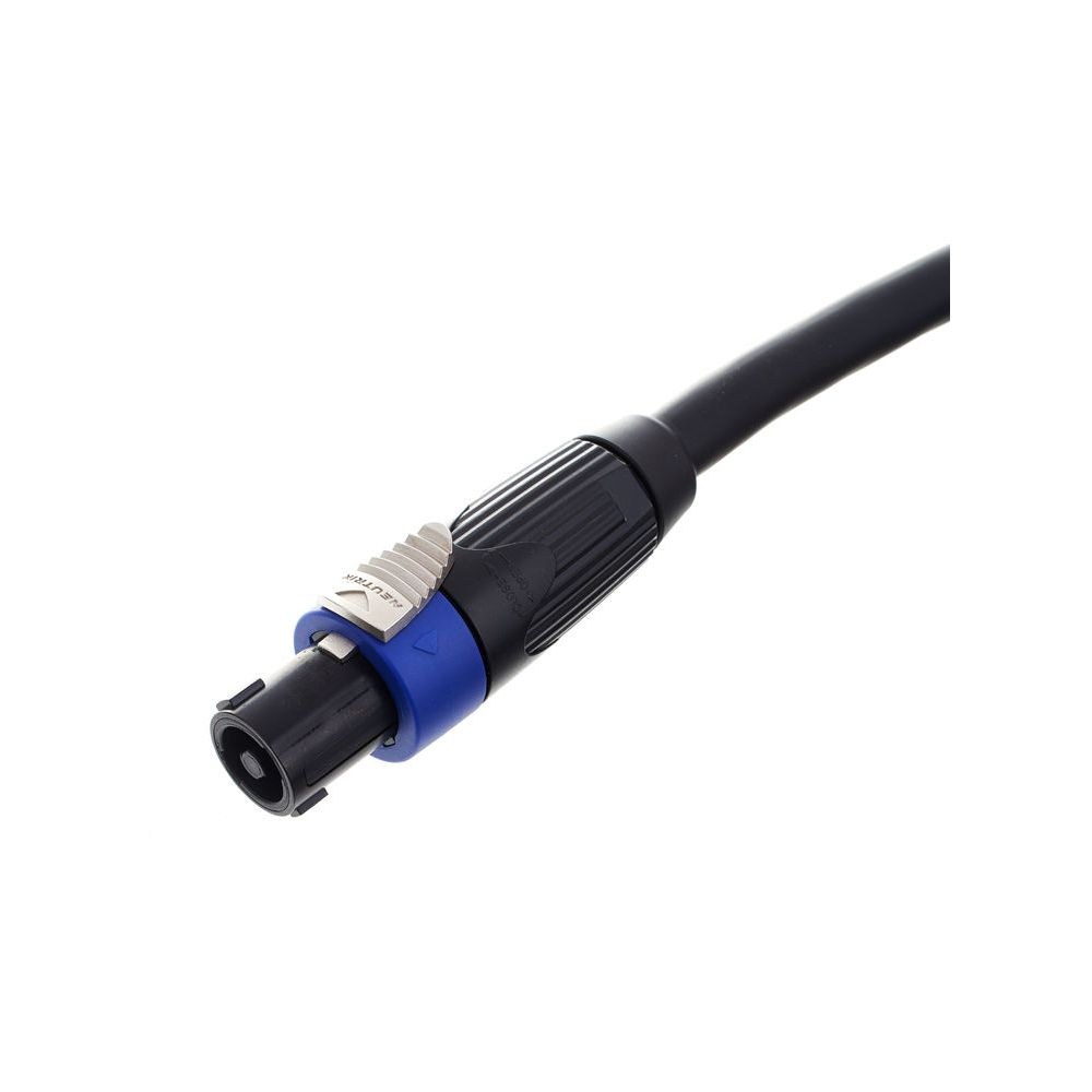 כבל רמקול pro snake באורך 5 מ׳ – 4×4 ממ״ר, מחברי Neutrik NLT4 מתכת זכר-נקבה, שחור (יבוא בלעדי) 5 כבל ה-NLT4 העבה של 5 מטר – כבל רמקול, תמונה 5