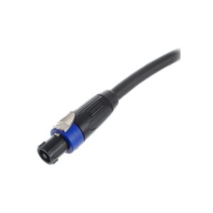 כבל רמקול קצר pro snake באורך 0.75 מ׳ – 4×4 ממ״ר OFC, מחברי Neutrik NLT4FX מתכת, עמיד ל-UV (יבוא בלעדי)