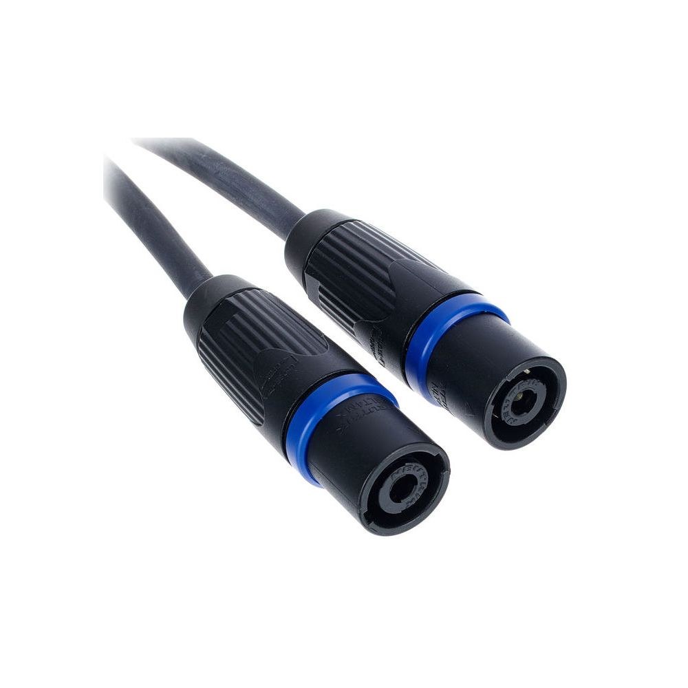 כבל פיצול רמקול pro snake – NLT4 זכר (4 פינים) ל-2 × NLT4 נקבה (1±), 2.5 ממ״ר, 25 ס״מ 3 כבל הפיצול ל-speakON – כבל פיצול רמקול, תמונה 3