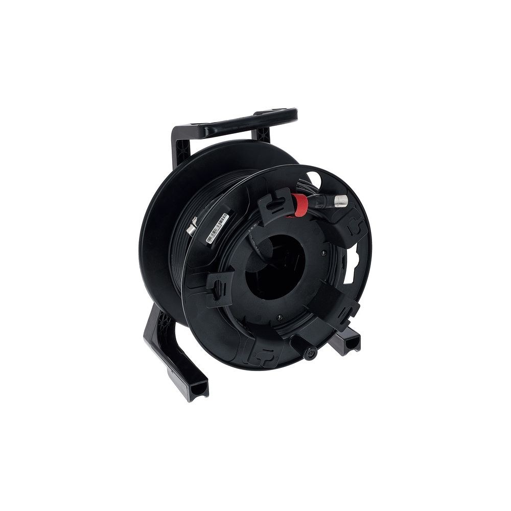 תוף כבל XLR pro snake באורך 50 מ׳ – מחברי Amphenol, 4 מוליכים, סיכוך קלוע, למיקרופון ולקו (יבוא בלעדי) 3 תוף כבל ה-XLR של 50 מטר – כבל XLR, תמונה 3
