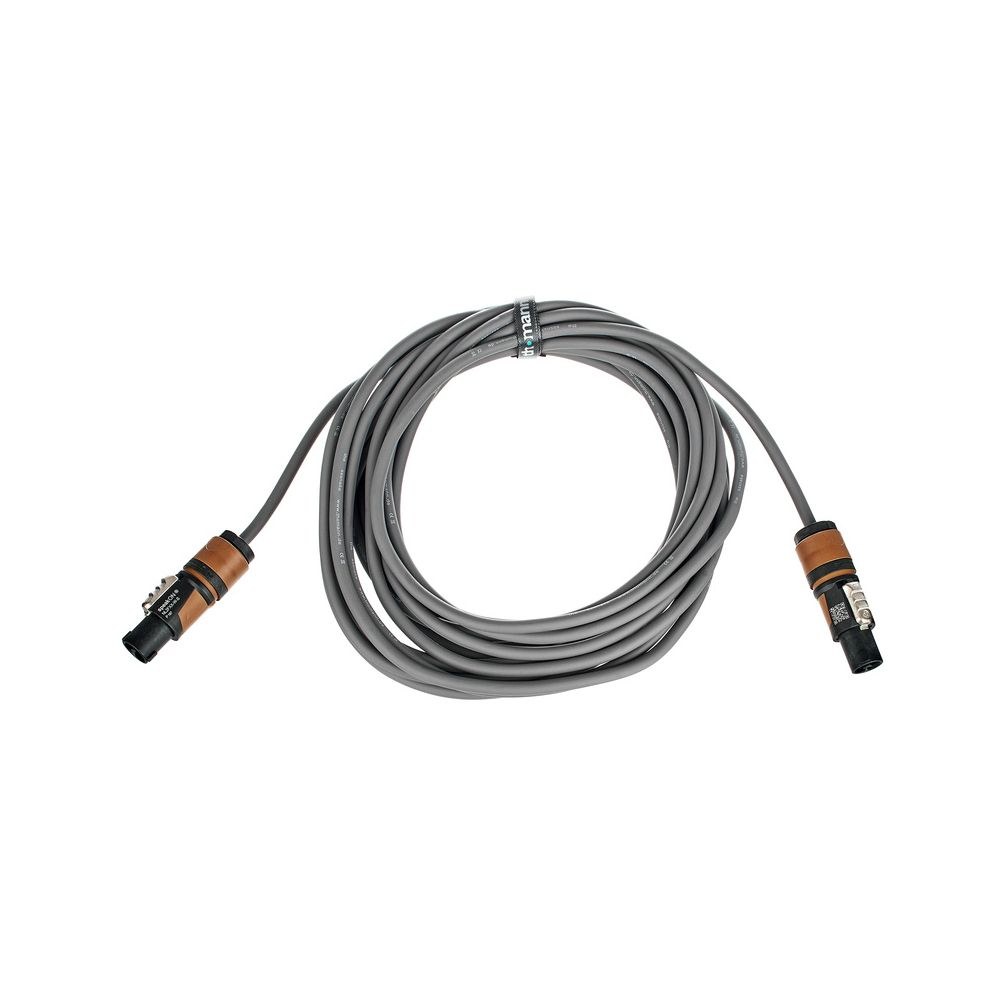 כבל רמקול מקצועי 10 מטר the sssnake – מחברי Neutrik נעולים, 2×1.5 מ״מ² 1 כבל רמקול מקצועי 10 מטר the sssnake – מחברי Neutrik נעולים, 2×1.5 מ״מ²