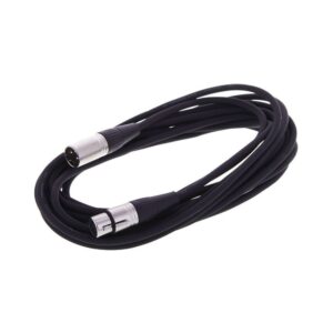 כבל מיקרופון XLR 6 מטר the sssnake – זכר לנקבה, 2×0.22 מ״מ², שחור (יבוא בלעדי)
