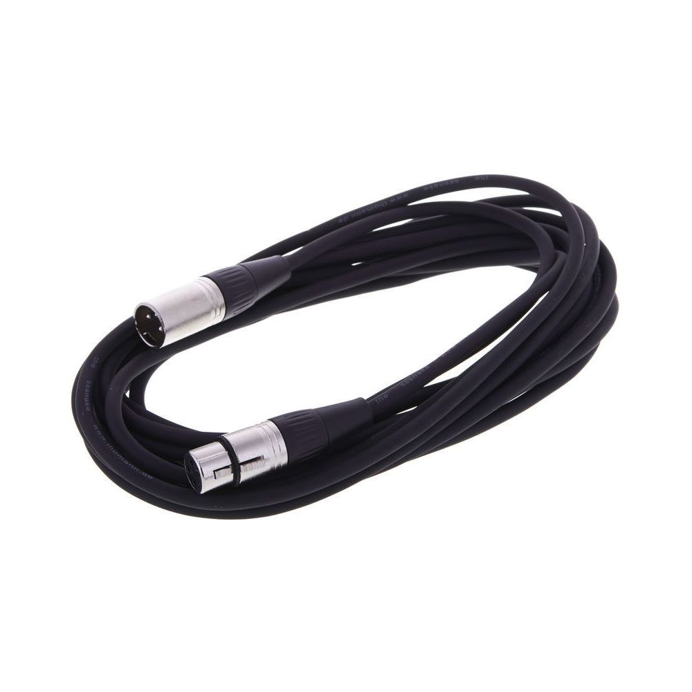 כבל מיקרופון XLR 6 מטר the sssnake – זכר לנקבה, 2×0.22 מ״מ², שחור 1 כבל מיקרופון XLR 6 מטר the sssnake – זכר לנקבה, 2×0.22 מ״מ², שחור