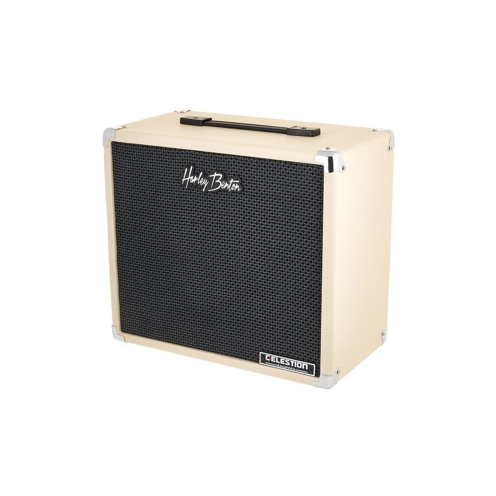קבינט לגיטרה 1×10 אינץ׳ Harley Benton עם רמקול Celestion – 30W, 8Ω, גב סגור, קרם (יבוא בלעדי) 1 קבינט לגיטרה 1×10 אינץ׳ Harley Benton עם רמקול Celestion – 30W, 8Ω, גב סגור, קרם