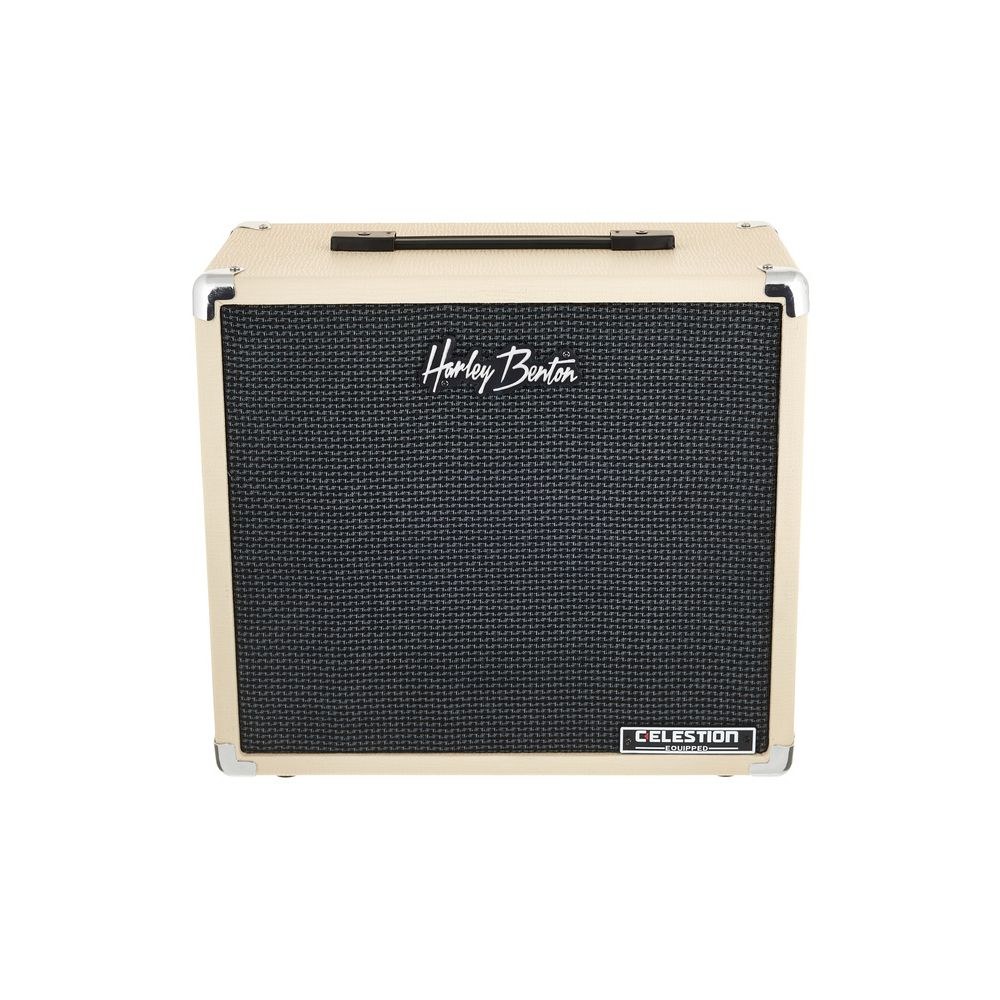 קבינט לגיטרה 1×10 אינץ׳ Harley Benton עם רמקול Celestion – 30W, 8Ω, גב סגור, קרם (יבוא בלעדי) 2 הקבינט 1×10 – קבינט לגיטרה, תמונה 2