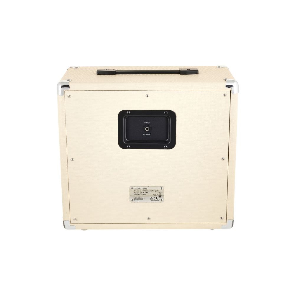 קבינט לגיטרה 1×10 אינץ׳ Harley Benton עם רמקול Celestion – 30W, 8Ω, גב סגור, קרם (יבוא בלעדי) 4 הקבינט 1×10 – קבינט לגיטרה, תמונה 4