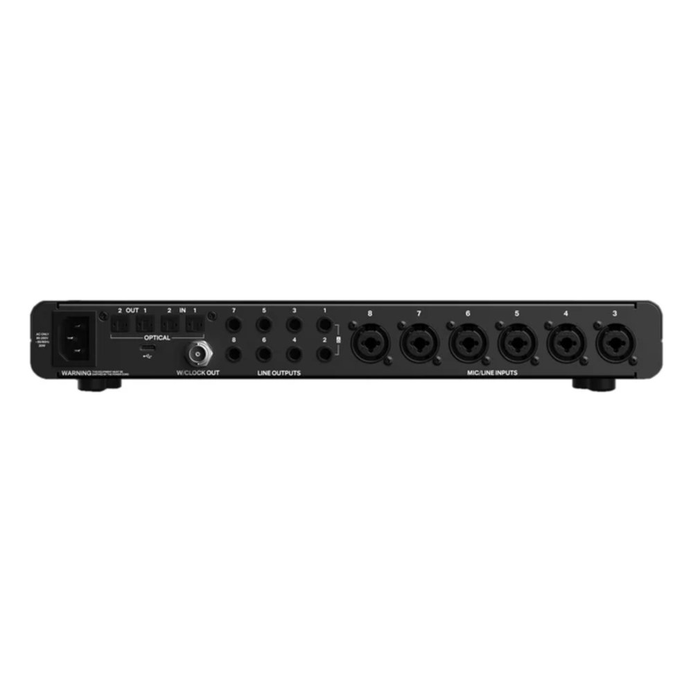 כרטיס קול Audient EVO 16 – 24 כניסות ויציאות, 8 פרה-אמפים ו-Smartgain 2 כרטיס קול Audient EVO 16 עם 8 פרה-אמפים וחיבור USB-C – תמונה 2