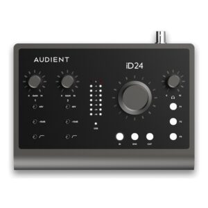 כרטיס קול Audient iD24 – 2 פרה-אמפים Audient Console, הרחבת ADAT ו-Loopback