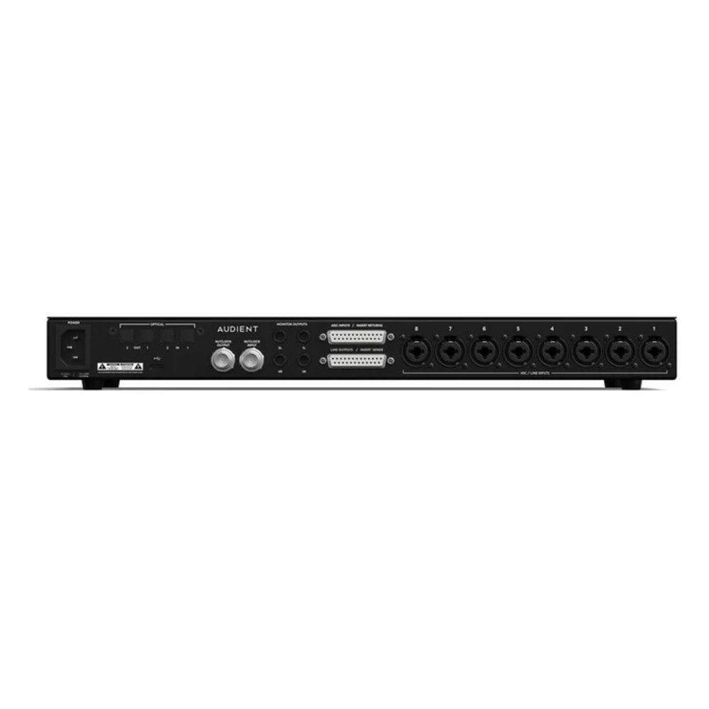 כרטיס קול Audient iD48 – 24 כניסות ו-32 יציאות עם 8 פרה-אמפים Class-A 2 כרטיס קול Audient iD48 עם 8 פרה-אמפים במארז מתכת – תמונה 2