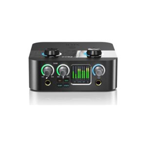 כרטיס קול iCON Cube 2 Nano S – כניסת מיקרופון עם 60dB גיין, כניסת Hi-Z ו-UNI OTG