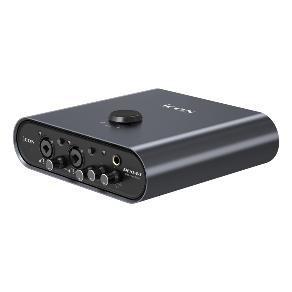 כרטיס קול iCON Duo 44 Dyna – 2 ערוצים, 24-bit/192kHz, MIDI וחיבור לסמארטפון 1 כרטיס קול iCON Duo 44 Dyna במארז אלומיניום