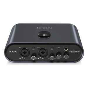 כרטיס קול iCON Duo 44 Dyna – ‏2 ערוצים, 24-bit/192kHz, ‏MIDI וחיבור לסמארטפון