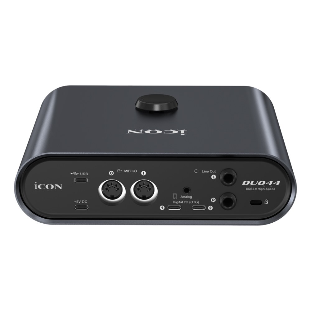 כרטיס קול iCON Duo 44 Dyna – 2 ערוצים, 24-bit/192kHz, MIDI וחיבור לסמארטפון 3 כרטיס קול iCON Duo 44 Dyna במארז אלומיניום – תמונה 3