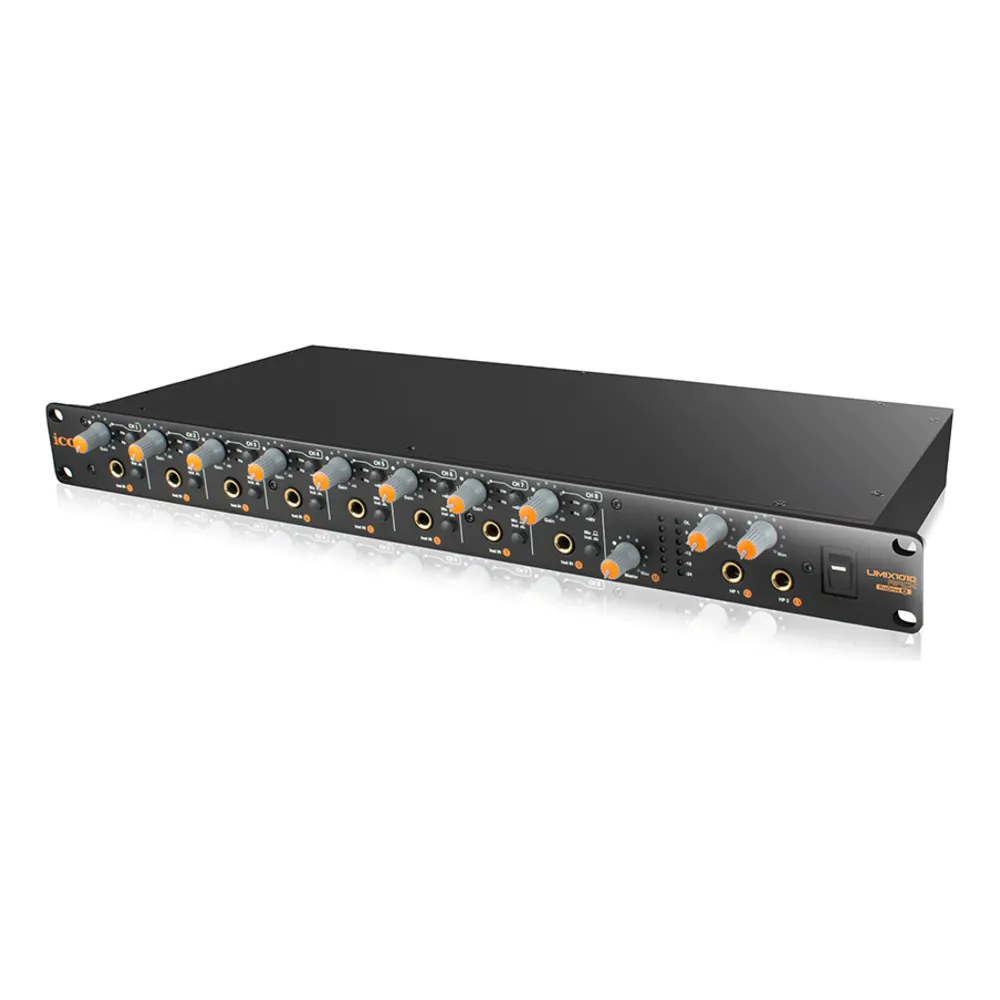 כרטיס קול 10 ערוצים iCON UMix 1010 Rack – 8 פרה-אמפים, 10x10 ו-24-bit 1 כרטיס קול 10 ערוצים iCON UMix 1010 Rack