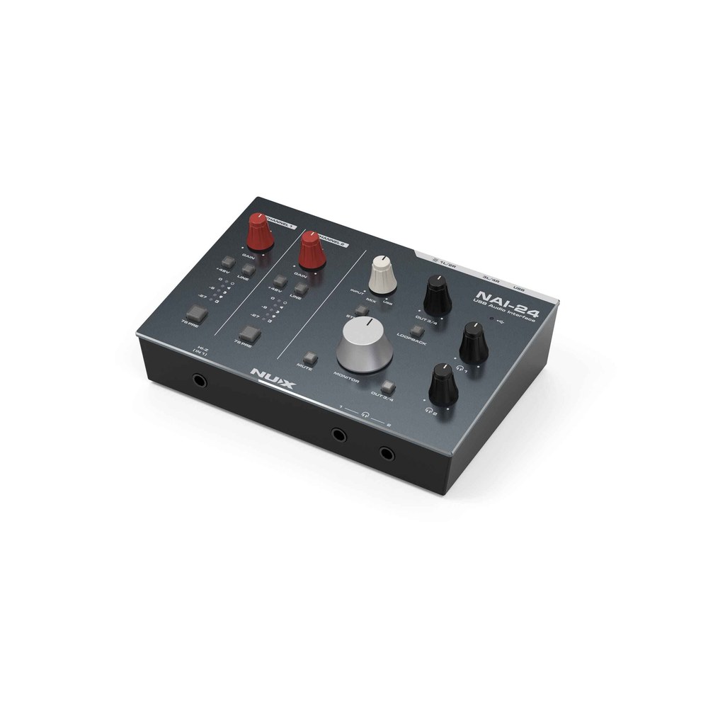 כרטיס קול NUX NAI-24 – 2 כניסות, 4 יציאות USB 3 כרטיס קול NUX NAI-24 – תמונה 3