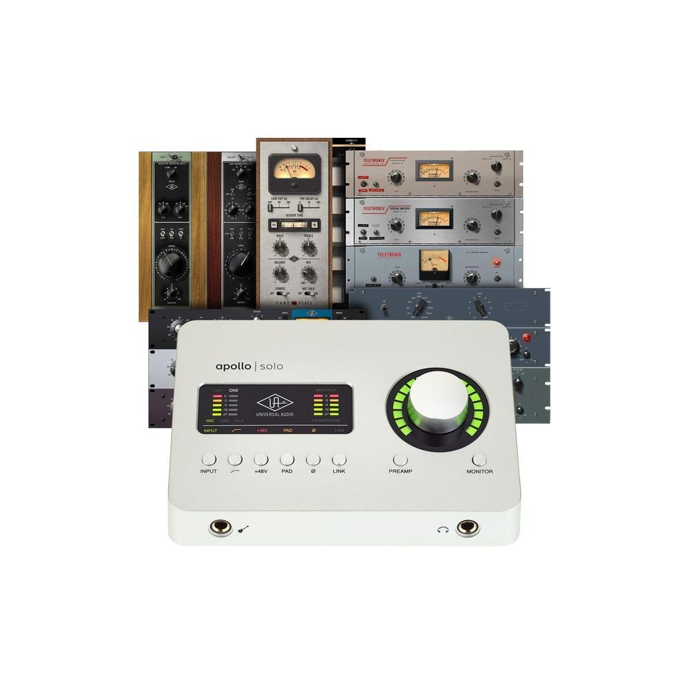 כרטיס קול Universal Audio Apollo Solo Heritage Edition – Thunderbolt 3 עם UAD 1 כרטיס קול Universal Audio Apollo Solo Heritage Edition – Thunderbolt 3 עם UAD