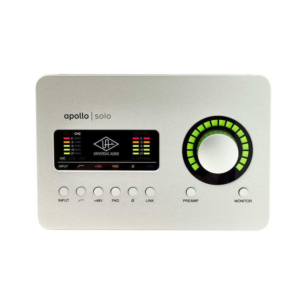 כרטיס קול Universal Audio Apollo Solo Heritage Edition – Thunderbolt 3 עם UAD 6 Universal Audio Apollo Solo Heritage Edition – כרטיס קול Thunderbolt, תמונה 6