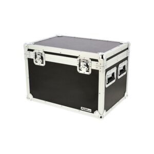 ארגז אביזרים קשיח Flyht Pro – פנים 60×40×40 ס״מ, 4 ידיות, צירים ננעלים, דיקט 10 מ״מ, שחור (יבוא בלעדי)