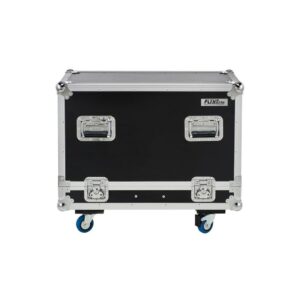 קייס ל-2 רמקולי the box pro DSP 108 – Flyht Pro, 4 גלגלים, תא אביזרים, 6 ידיות (יבוא בלעדי)