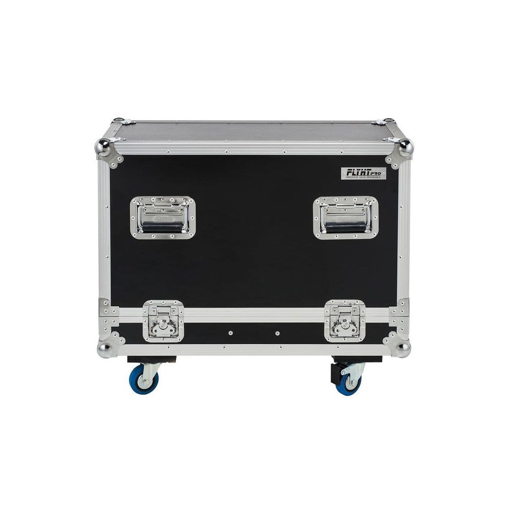 קייס ל-2 רמקולי the box pro DSP 108 – Flyht Pro, 4 גלגלים, תא אביזרים, 6 ידיות (יבוא בלעדי) 2 הקייס לזוג DSP 108 – קייס לרמקולים, תמונה 2