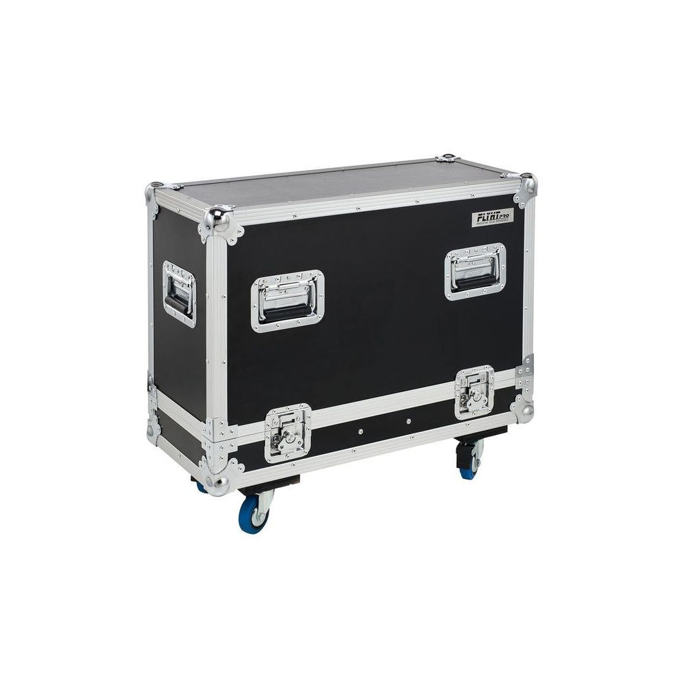 קייס ל-2 רמקולי the box pro DSP 108 – Flyht Pro, 4 גלגלים, תא אביזרים, 6 ידיות (יבוא בלעדי) 3 הקייס לזוג DSP 108 – קייס לרמקולים, תמונה 3