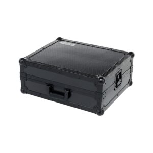 קייס לפטיפון Technics SL-1200 / SL-1210 – Flyht Pro, עבודה מתוך הקייס, ריפוד EVA, שחור מלא (יבוא בלעדי)