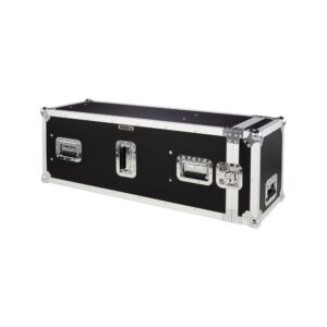 ארגז ל-9 סטנדים למיקרופון Flyht Pro – תא לכל סטנד, 2 גלגלים, 7 ידיות, סטנדים עד 100 ס״מ (יבוא בלעדי)