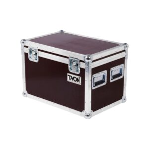 ארגז ציוד קשיח (Flight Case) 60×40×40 ס״מ – דיקט 7 מ״מ, 4 ידיות, ניתן לערימה (יבוא בלעדי)