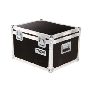 קייס טיסה ל-2 מכונות ADJ Fog Fury Jett – פוליבורד, ספוג, תא אביזרים, צירים ננעלים, תוצרת גרמניה