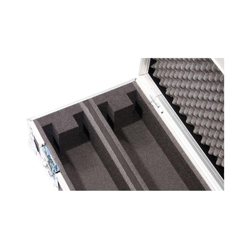 קייס טיסה לזוג רמקולי LD Systems Maui 28 G2 – 2 תאים מרופדים, צירים נועלים, תוצרת גרמניה 4 הקייס ל-Maui 28 G2 – קייס לרמקולים, תמונה 4