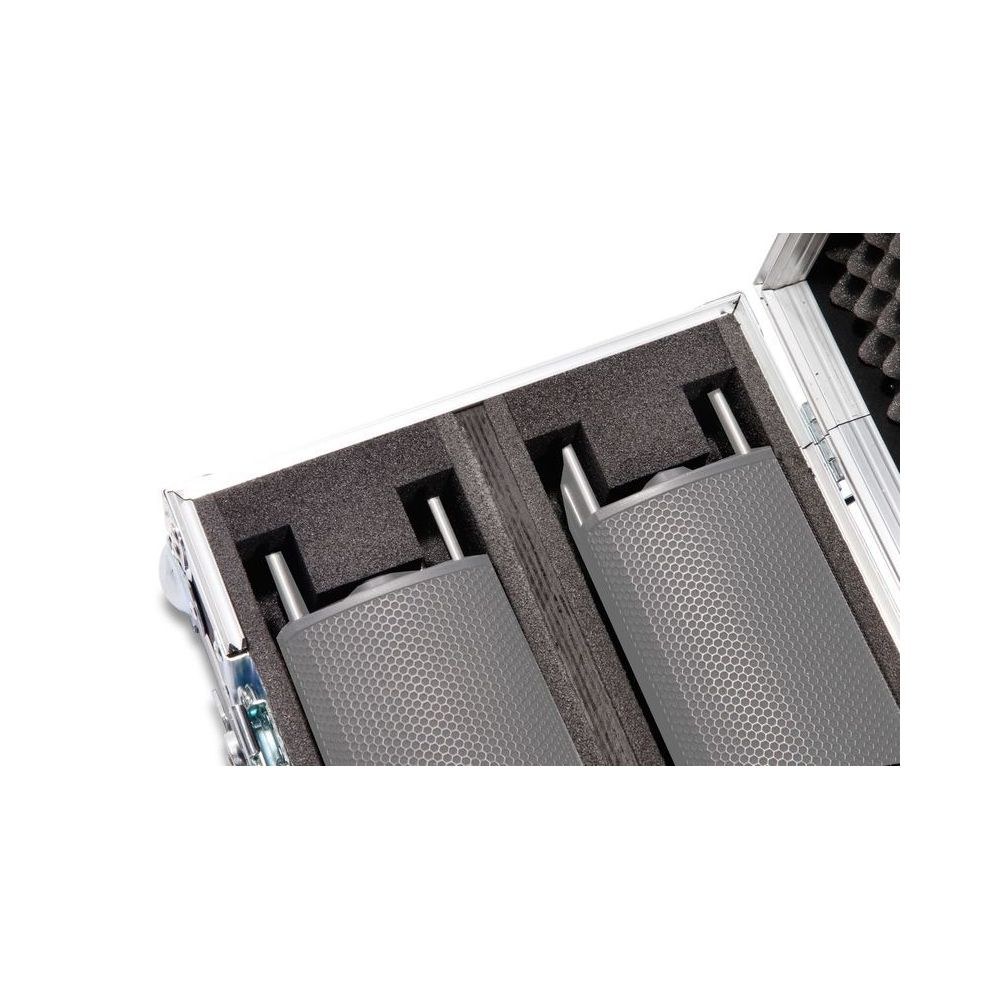 קייס טיסה לזוג רמקולי LD Systems Maui 28 G2 – 2 תאים מרופדים, צירים נועלים, תוצרת גרמניה 5 הקייס ל-Maui 28 G2 – קייס לרמקולים, תמונה 5