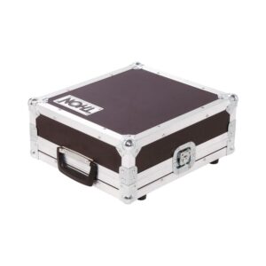קייס קשיח למיקסר Allen & Heath CQ12T – עבודה מתוך הקייס, תעלת כבלים, ריפוד ספוג, תוצרת גרמניה