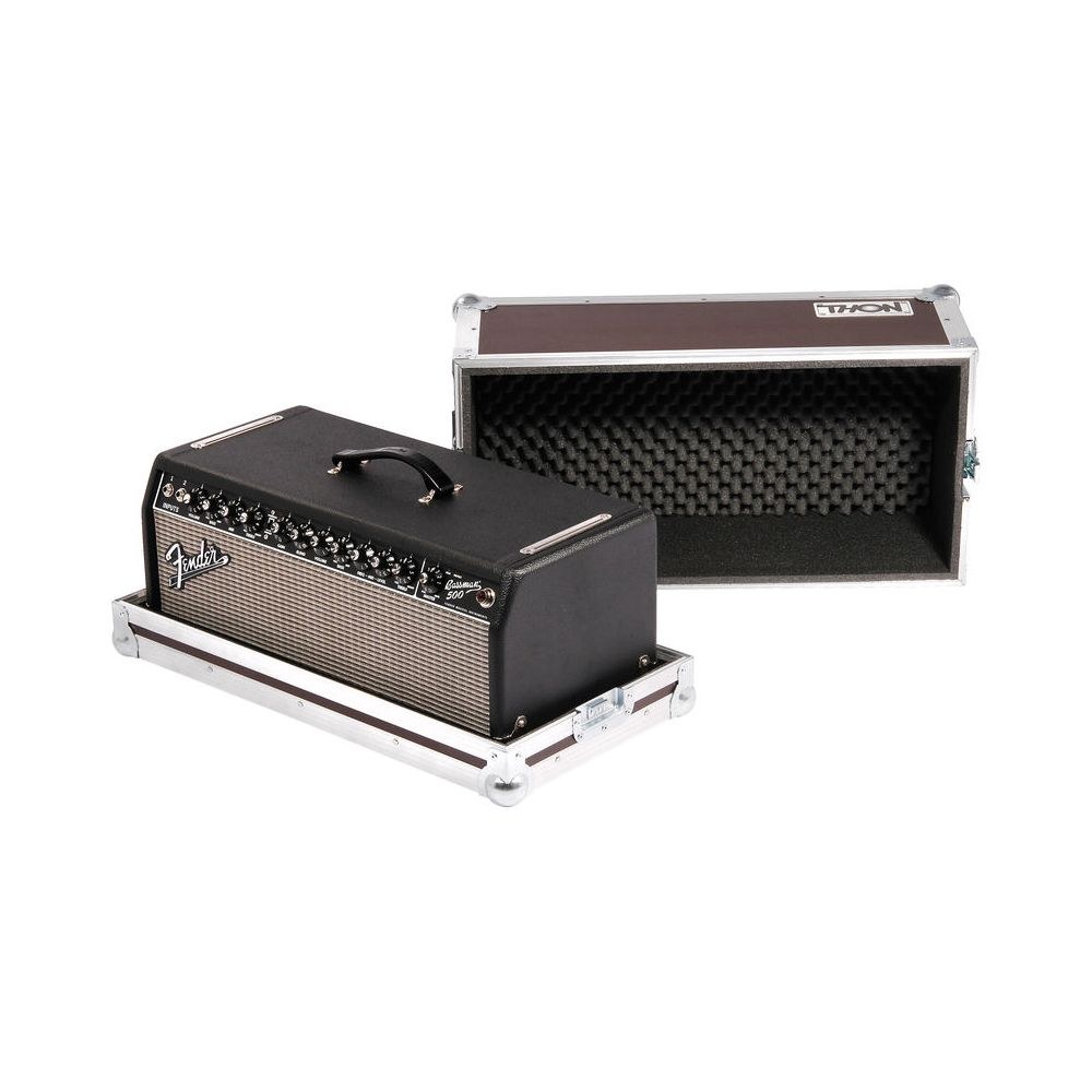 קייס קשיח לראש מגבר בס Fender Bassman 500 / 800 – ריפוד ספוג מלא, 2 ידיות מתקפלות, תוצרת גרמניה 5 הקייס ל-Bassman 500 – קייס לראש מגבר, תמונה 5