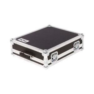 קייס קשיח למיקסר Pioneer DJM-V10 – תעלת כבלים 10.5 ס״מ, 4 סוגרי פרפר, ריפוד ספוג, תוצרת גרמניה (יבוא בלעדי)