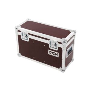 קייס טיסה ל-2 ראשים נעים Eurolite TMH-13 / TMH-17 – תא אביזרים, ספוג, צירים ננעלים, תוצרת גרמניה