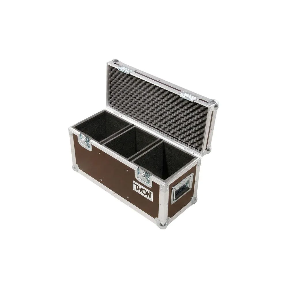 קייס טיסה לשני זרקורי Varytec LED Studio 150 – תא אביזרים 15 ס״מ, ריפוד ספוג, תוצרת גרמניה 6 הקייס לשני זרקורי LED Studio 150 – קייס לזרקורים, תמונה 6