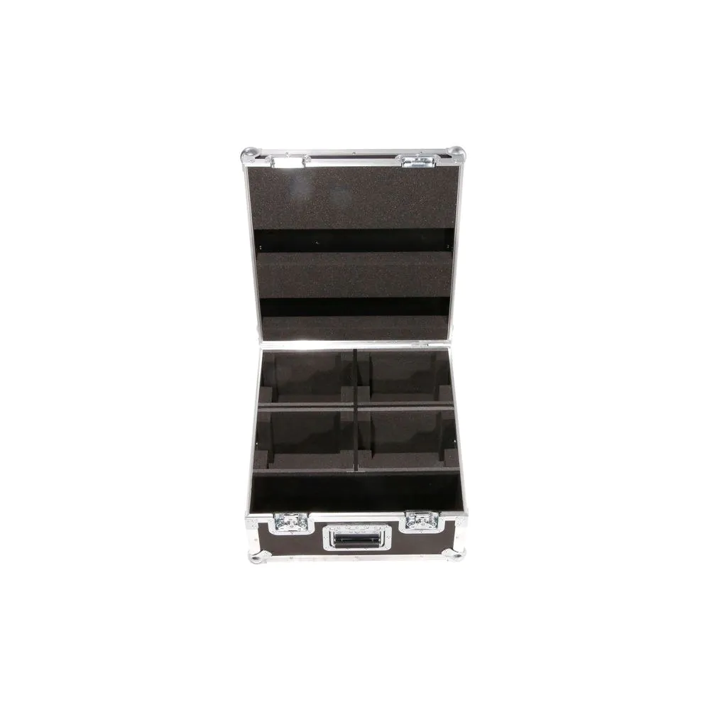 קייס טיסה ל-4 רמקולי L-Acoustics 5XT – תא אביזרים מרופד לבד, 3 ידיות, דיקט 6.8 מ״מ, תוצרת גרמניה 7 הקייס ל-4 רמקולי 5XT – קייס לרמקולים, תמונה 7
