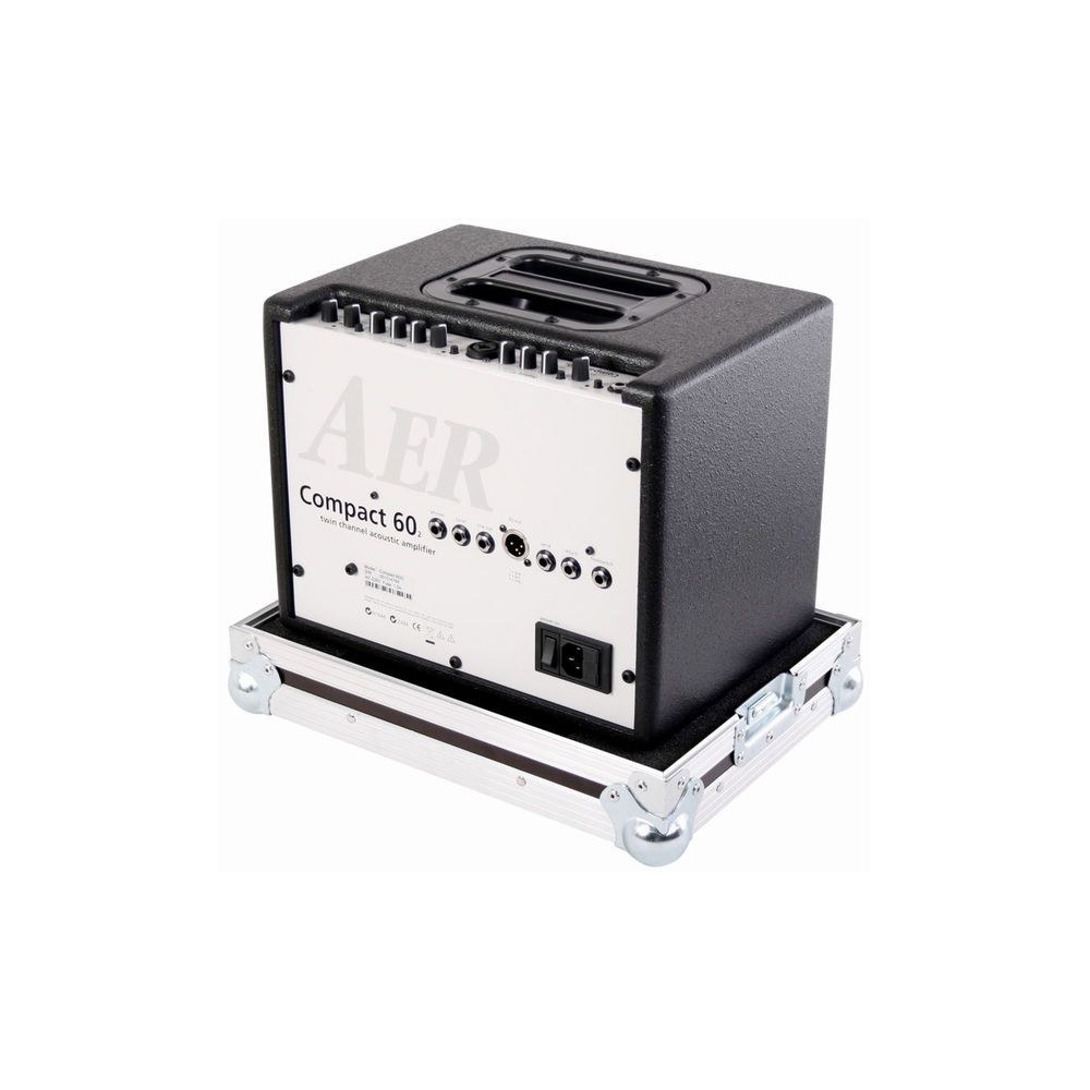 קייס טיסה למגבר AER Compact 60 – ריפוד ספוג מלא, תא לכבל החשמל, תוצרת גרמניה (יבוא בלעדי) 6 הקייס ל-AER Compact 60 – קייס טיסה למגבר, תמונה 6