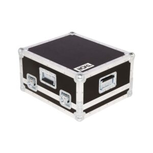 קייס טיסה לקונסולת Avolites Quartz – עבודה מתוך הקייס, תעלת כבלים 10 ס״מ, 3 ידיות, תוצרת גרמניה