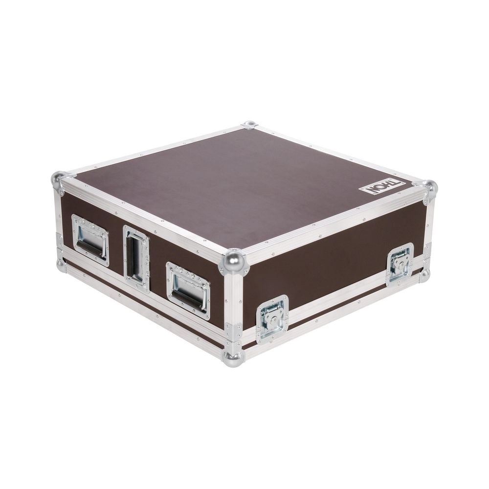 קייס טיסה למיקסר Behringer X32 Compact – תעלת כבלים ו-6 ידיות, תוצרת גרמניה (יבוא בלעדי) 3 קייס הטיסה ל-X32 Compact – קייס טיסה למיקסר, תמונה 3