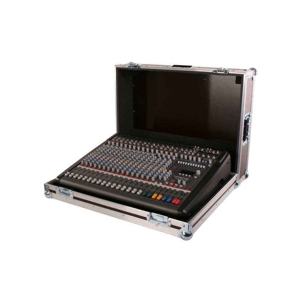קייס טיסה למיקסר המוגבר Dynacord PowerMate 1600-3 – עבודה מתוך הקייס, 3 ידיות, תוצרת גרמניה (יבוא בלעדי) 7 הקייס ל-PowerMate 1600-3 – קייס טיסה למיקסר, תמונה 7