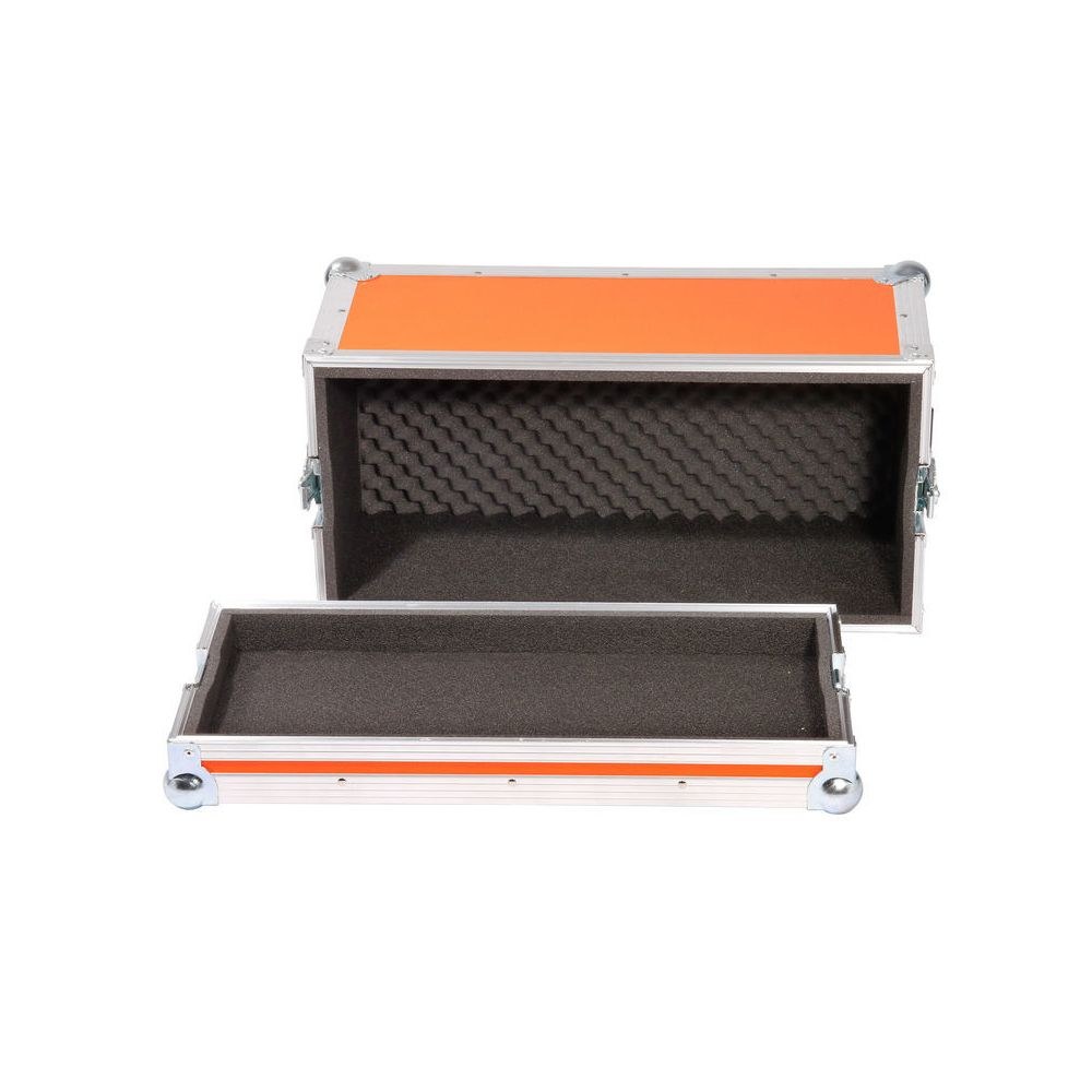 קייס טיסה לראש מגבר Orange Rocker 30 – ציפוי PVC כתום, ריפוד ספוג, תוצרת גרמניה (יבוא בלעדי) 6 הקייס הכתום לראש Orange – קייס טיסה לראש מגבר, תמונה 6