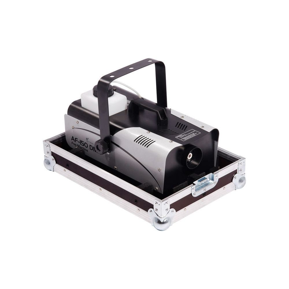 קייס טיסה למכונת העשן Stairville 800W עם DMX ושלט – תא לשלט ולכבלים, ריפוד ספוג, תוצרת גרמניה 6 הקייס למכונת העשן – קייס למכונת עשן, תמונה 6