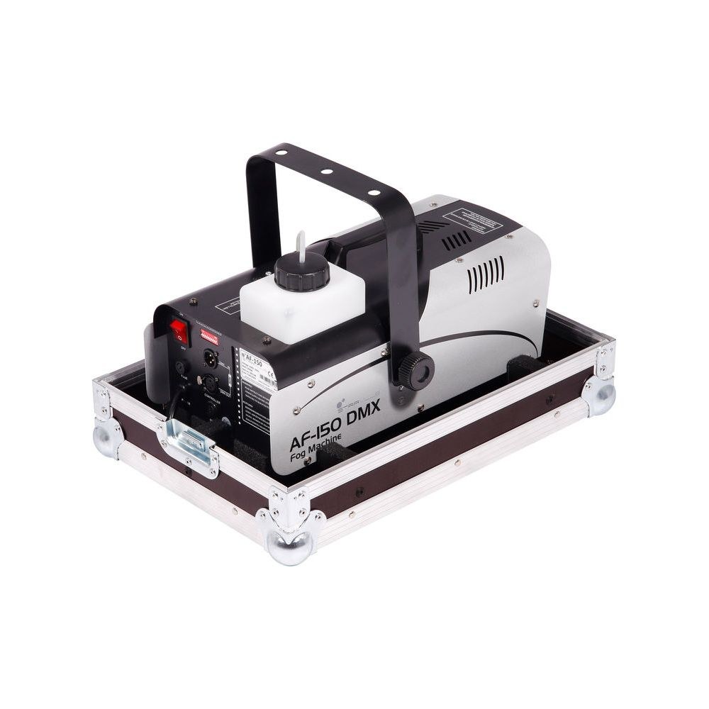 קייס טיסה למכונת העשן Stairville 800W עם DMX ושלט – תא לשלט ולכבלים, ריפוד ספוג, תוצרת גרמניה 7 הקייס למכונת העשן – קייס למכונת עשן, תמונה 7